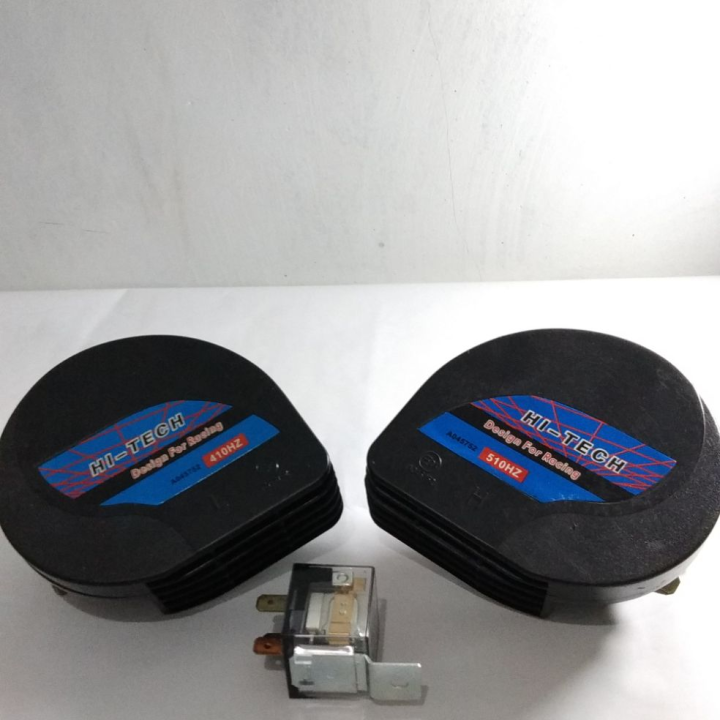 Klakson Keong Waterproof Plus Relay Buat Motor dan Mobil Lazada Indonesia