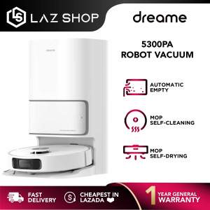 Dreame L10s Ultra | L10 Ultra Fully Automatic Smart Robot Vacuum | Auto Empty Wash Hot Dry Refill | 5300Pa Suction