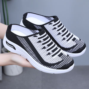 [Free Shipping] WomenS Spring And Summer Casual Shoes Breathable  Slip-On Sandals Mom Shoes