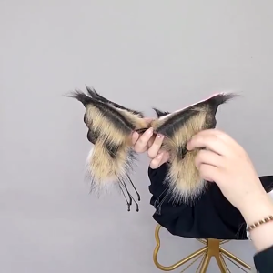 Lynx-Ear Headband Sweet Girls Accessories Cosplay Beast Ears Fursuit Masquerade Halloween Cosplay Party