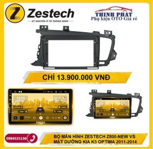 [HÀNG CHÍNH HÃNG] Màn hình zestech Z800 NEW dvd android nâng cấp cho xe ô tô KIA K5 OPTIMA (2011-2014)màn android xem camera oto youtube chỉ đường Vietmap s1 Navitel Gmap ra lệnh giọng nói KIKI AUTO tích hợp vô lăng. DVD gắn taplo xe hơi.