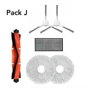 For XIAOMI MIJIA Self Cleaning Robot Vacuum Cleaner H40 D101CN Accessories main brush/side brush/mop cloth/HEPA