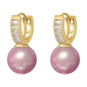 Multipurpose Freshwater Pearls Earrings Craft from Sturdy Copper Materials Comfortable Wear and Stylish for Modern Women