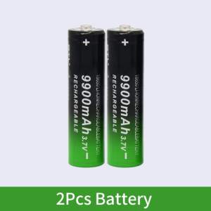 New 18650 9900mAh 3.7V Lithium Ion High Capacity Rechargeable Battery for Flashlight Lithium Rechargeable Battery