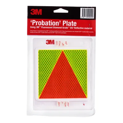 3M™ PPLATE Car Probation Plate