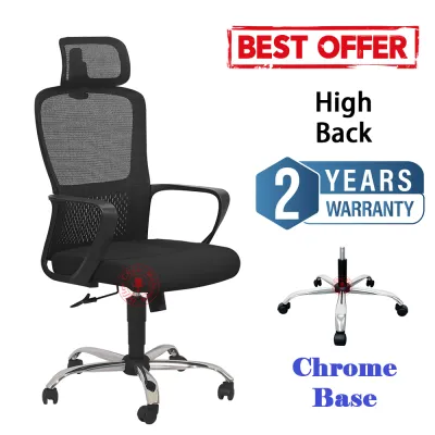 Offer Mesh High Back Chair / Medium Back Chair / Mesh Office Chair / Kerusi Pejabat / Kerusi Office / Kerusi Budget