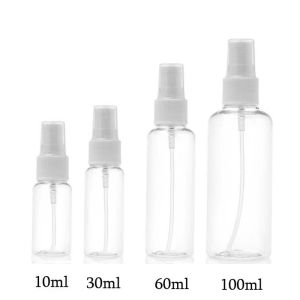 10PCS - 10/30/60/100ml Spray Bottle Reusable Clear Travel Container Plastic Separation Spray Bottle