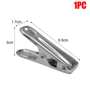 Dizoey 30/1Pcs Quần Áo Chốt Thép Không Gỉ dây phơi Treo Pins Windproof Kim Loại Kẹp Phòng Tắm Mũ Khăn Giặt Treo Lưu Trữ Clip