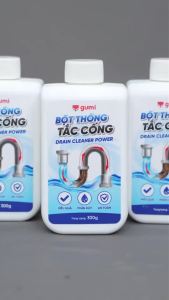 Bột Thông Tắc Cống GUMI 300g - Đánh Tan Tóc Dầu Mỡ Cặn Bẩn Thông Cống Nhanh Chóng