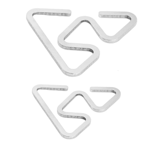 Đa năng không gỉ móc hộ gia đình móc treo không gian hiệu quả cong móc phụ kiện nhà