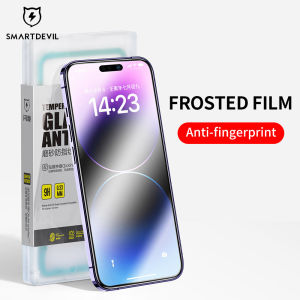 SmartDevil Matte Screen Protector for iPhone 14 Pro max iPhone 14 Pro 14 Plus 13 Pro max 13pro 13 iPhone 16e Full Coverage Tempered Glass Film Anti-fingerprint Clear Anti-Bluelight Dust-Proof Matte film
