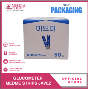 MedMe Javez Glucometer Strips 50s