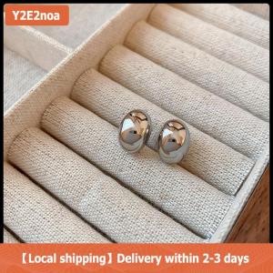【Local shipping】 Đơn giản hạt đậu Hình HợP Kim Đồng Thả Bông tai cho phụ nữ Hàn Quốc Stud Bông tai đồ trang sức thời trang Goth bên cô gái phụ kiện