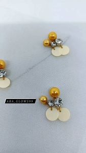 PAYET RANGKAI JAHIT SWAROSKY CANGKANG/MUTIARA/PLAT DOOP MULTIFUNGSI TABUR LEHER DADA MANSET DLL/0035