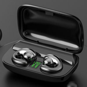 Earphones Bluetooth Wireless Earpiece USB C Earphone with Mic Sports Earbuds On-ear Headphones Noise Cancelling Bone Conduction Clip-on Headset