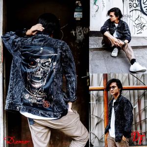 Rogers store 19- BEST SELLER / JAKET JEANS LEPIS /JAKET JEANS LEPIS / JAKET JEANS PRINTING / JAKET LEPIS /JAKET JEANS PRIA TERBARU 2022/ JAKET LEPIS DISRO/ JAKAT JEANS PRIA / JAKET PRINTING / JAKET JEANS BERGAMBAR BELAKANG / BAYAR DI TEMPAT
