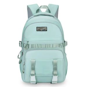 CJH BAG#4071 Nylon Waterproof Oxford Cloth 16inches Backpack for Women with Large Capacity and Fashionable Design