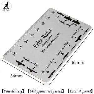 1 Pcs Guitar String Action Gauge String Pitch Ruler Measuring Bass Luthier Tool Guitar Accessories