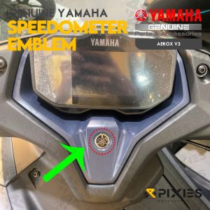 YAMAHA Genuine Speedometer Emblem for Aerox V3 Standard/SP Motorcycle Accessories Decals & Emblems