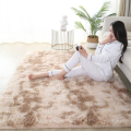 120*160cm Home living room bedroom floor carpet Gradient color carpet bedroom living room bedside washable mat soft fluffy carpet. 