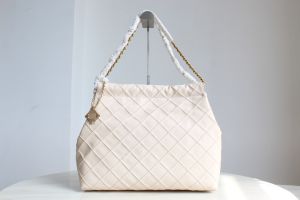 Sheepskin diamond Gotot bag chain single shoulder large capacity shopping bag commuting simple wandering bag