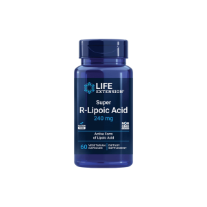 Life Extension Super R-Lipoic Acid 240 mg 60 Caps Antioxidant & Cell Energy Support