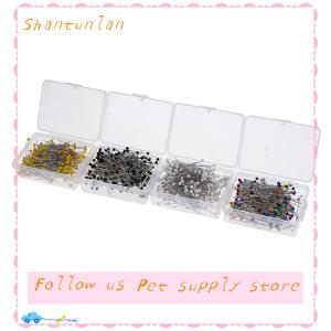 🎁【Special price】🎁Sha เข็มหมุดปักเย็บแบบตรงหัวมุกสำหรับตัดเย็บเสื้อผ้า250ชิ้น ล็อต