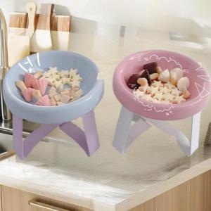 Fantic ชามอาหารสัตว์เลี้ยงปกป้องกระดูกสันหลังของสัตว์เลี้ยงชามใส่อาหารสัตว์เลี้ยงปกป้องคอสูงพร้อมขาตั้งอุปกรณ์สำหรับแมว