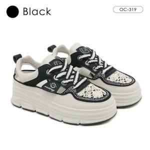 OCTAVIA Sepatu Sneakers Casual Highsole Wanita #OC-319