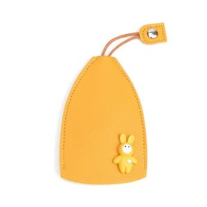 Cute Pull Out Key Case Cartoon Animals PU Leather Key Car Key Holder Case Leather Bag for Keys