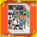 GAMBAR STICKER ONE PUNCH MAN / STIKER ONE PUNCH MAN / PAKET STIKER ONE PUNCH MAN PER 25 PCS / KODESP137. 