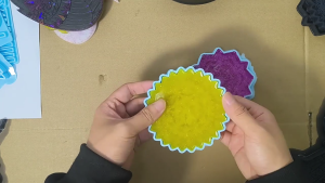 Resin Coaster Silicone Molds Durable Silicone Coaster Molds for Resin Casting Cup Mat Epoxy Resin Mold Crafts Decoratio