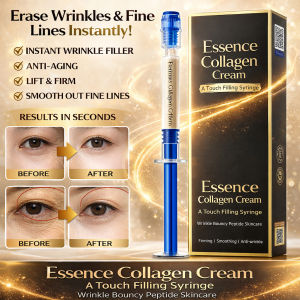 ❤️Lowest Price/100% Authentic❤️Collagen Injection Cream【Eliminates Wrinkles】Doctor Recommended Serum Injection Filler Peptide Collagen Elastic Firming Anti-Wrinkle Collagen Cream/Hydrates Moisturizes Improves Eye Problems/Promotes Collagen Regeneration