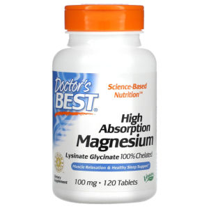 21st Century & Doctors Best Magnesium Mineral Supplement Supports Muscle Relaxation and Healthy Sleep Dietary Tablets Choose from 110 120 or 240 Tablets Pack Options