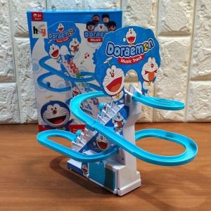 Mainan Track Perosotan Doraemon Seluncur - Trek Tangga Anak Edukatif Edukaif