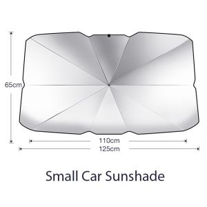 Foldable car umbrella sun shade cover car sunshade parasol heat protection windshield cover for auto