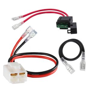 Battery Wiring Harness Kit for Razor MX350 MX400 14AWG 4-Pin 2-Wire Replacement Power Cable for Electric Scooters