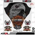 Stiker visor  Winshield honda pcx 150 Old / stiker  Winshield  gambar macan putih keren /  stiker visor  gambar  harimau / stiker visor gambar garuda keren  / stiker visor gamabar  harley / stiker visor gambar garuda panca sila. 