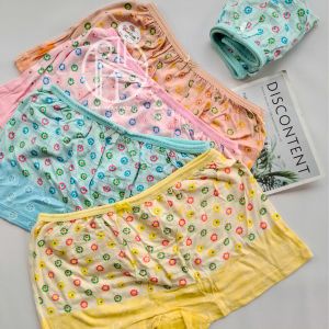 (3&6)Pcs Celana Segiempat Motif Bintik Bunga Anak Spandek Premium Import Jawahirah Fashion