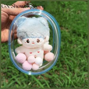 GNStore[COD] 10cm Plush Doll OUT BAG PVC ใสผ้าฝ้ายใสใสใสใสใสใส Display Case สำหรับอะนิเมะการ์ตูนตุ๊กตา