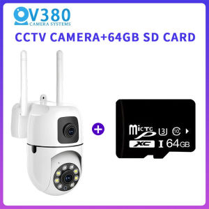 CCTV Camera Wifi Connect 360 Color Night Vision IP Security Cameras Two-way Audio Remote Video Surveillance