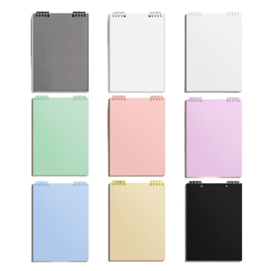 5สมุดโน๊ตที่เพิ่มหน้าได้ Spirals ผูกพันโน้ตบุ๊คสมุดบันทึกประจำวันสมุดโน้ตหนาประจำวันโน้ตแพ็ด