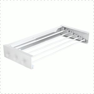 Drying Rack Multifunction Carbon Steel Strong Load-resistant Easy to Install Retractable Invisible