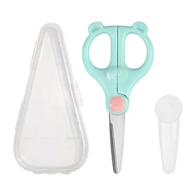 Cubble Stainless Steel Food Scissors - Green