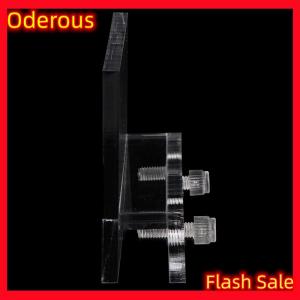 Oderous 1pc Aquarium Clear Fish Tank LED Light Holder Lamp Fixtures Support Stand