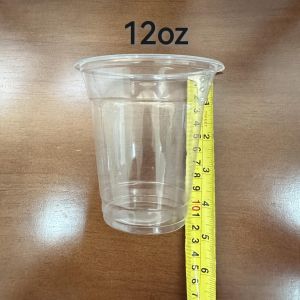 100pcs Milktea Cup For Sealed Plastic PP Y Cup 12oz 16oz 22oz 95mm Milk Tea Plastic Cups