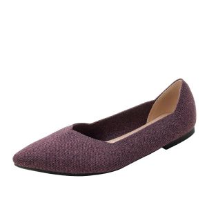 Flat shoes for women casual slip-on style.