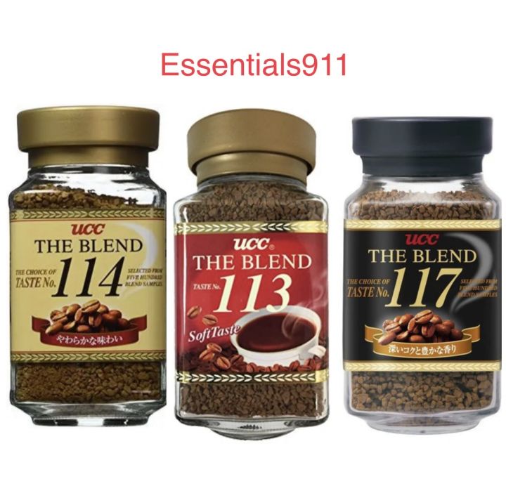 UCC The Blend Decaf, 113, 114 or 117 Instant Coffee 90g JAPAN | Lazada PH