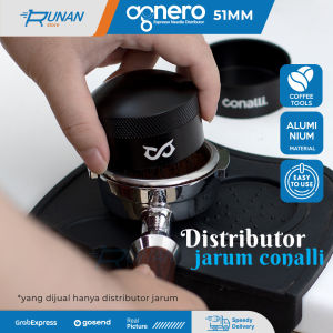 Needle Distributor Jarum Conalli 51mm Alat Kopi Stainless Steel Pro Barista Tools