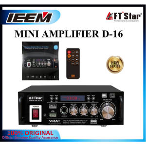 Wireless Digital Stereo Amplifier DC 12V Input (D16)